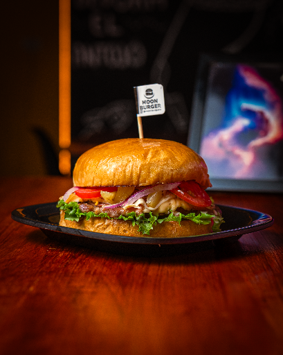 Hamburguesa Moon Burger Veracruz