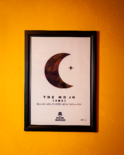Decoracion Moon Burger base lunar