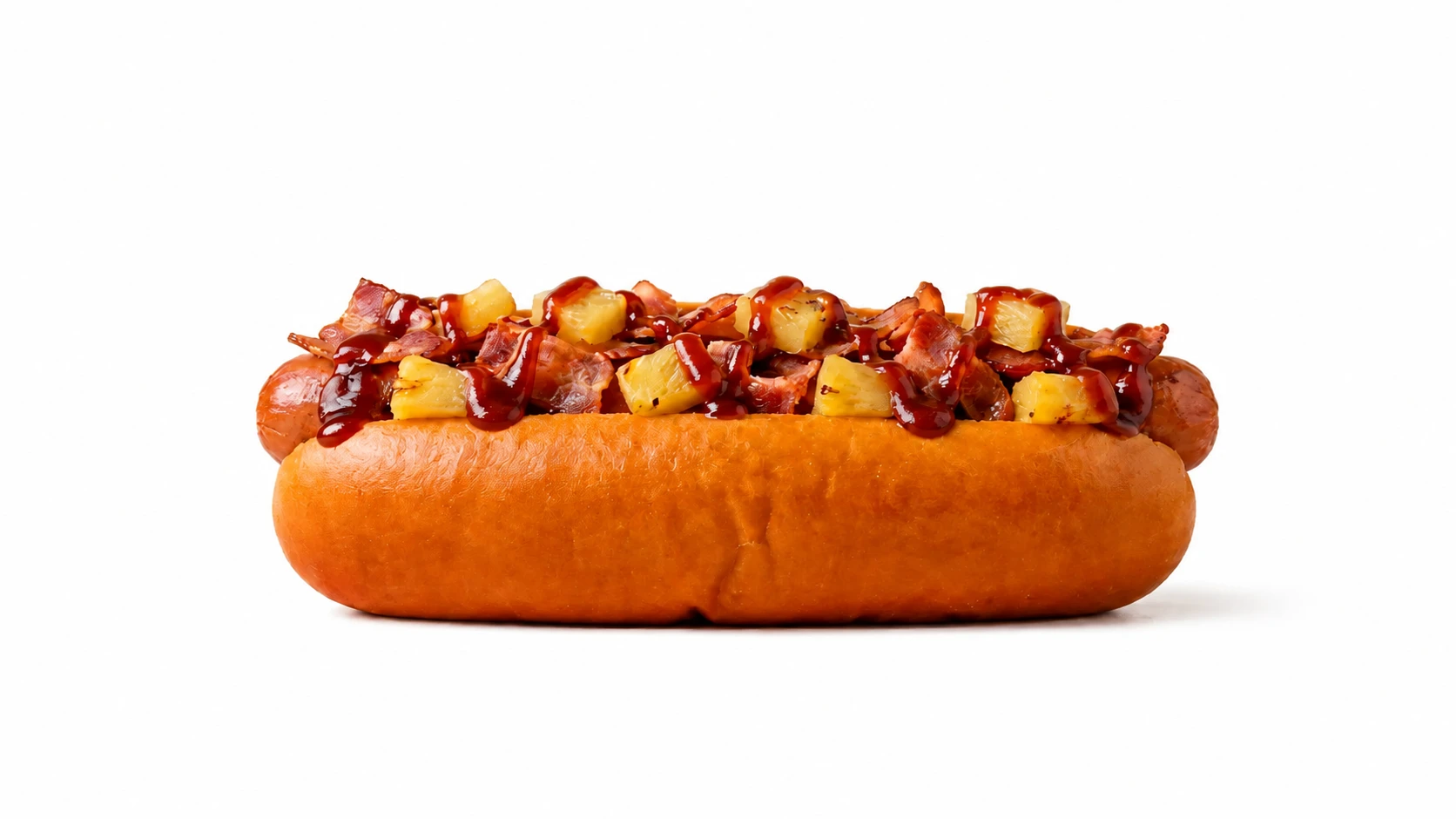 Hocho Solar BBQ tocino piña Moon Burger