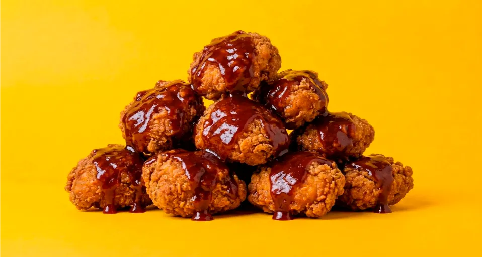 Boneless 8 piezas pollo crujiente Moon Burger