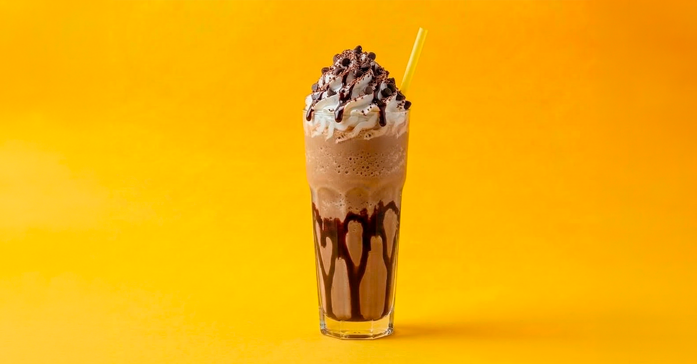 Frappuccino café helado Moon Burger
